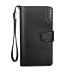 Baellerry  Long Leather Clutch Wallet
